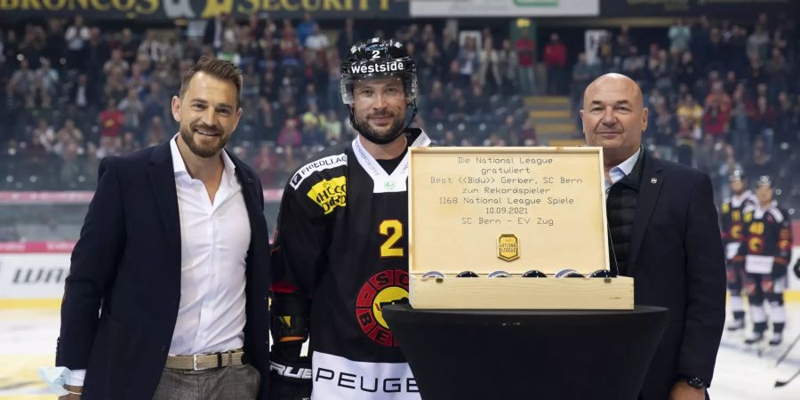 EISHOCKEY, NATIONAL LEAGUE, MEISTERSCHAFT,  QUALIFIKATION, SAISON 2021/22, SC BERN, BERN, SCB, EV ZUG, ZUG, EVZ