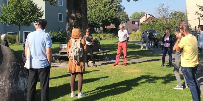 SPL-Quartierspaziergang auf dem Ziegelacker. SP Lenzburg-Ammerswil-Staufen