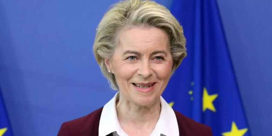 Ursula von der Leyen, Präsidentin der EU-Kommission. Foto: Francois Walschaerts/Pool AFP/AP/dpa