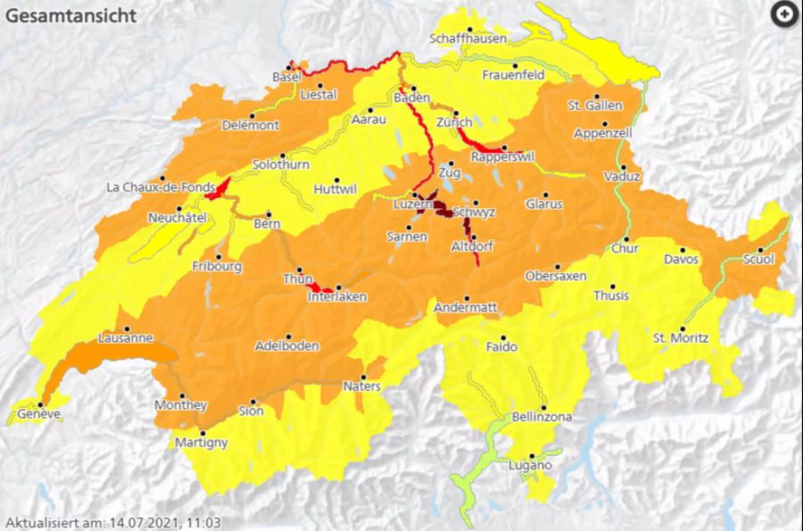 gefahrenübersicht