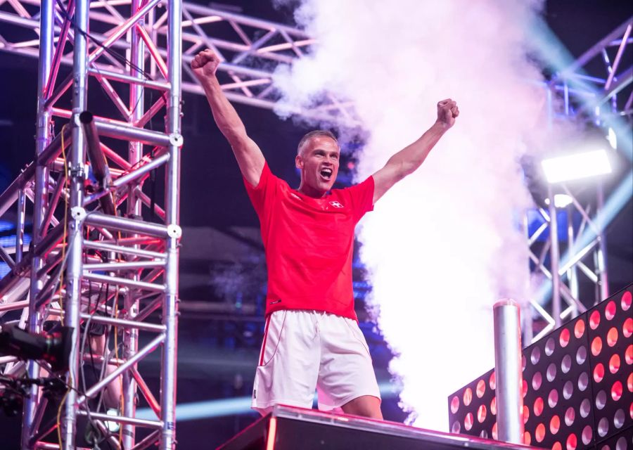 Renzo Blumenthal bei «Ninja Warrior 2021».