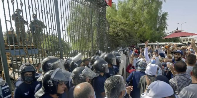 Tunesien Demonstration