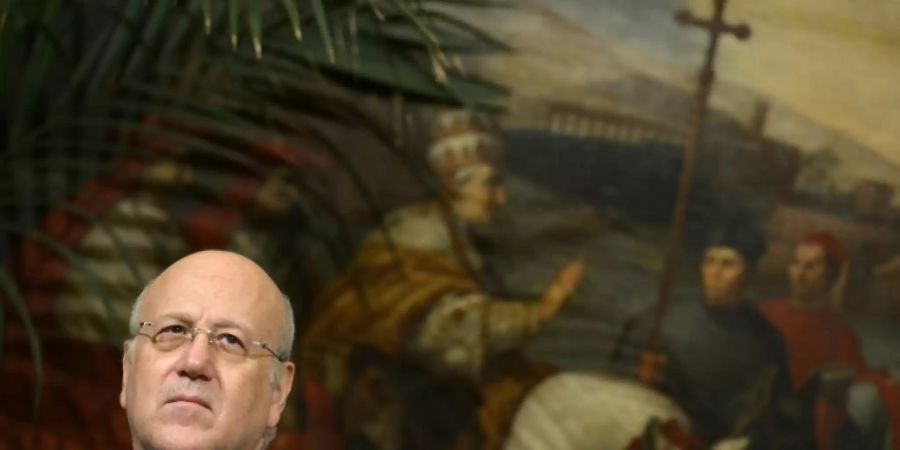 Nadschib Mikati im Jahr 2012