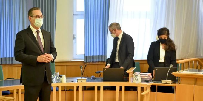 Ex-Vizekanzler - Korruptionsprozess gegen HC Strache vertagt