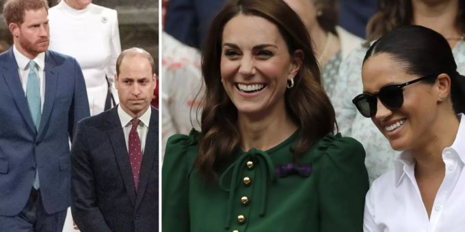 Ihre Ehemänner sind immer noch im Streit, doch Kate Middleton und Meghan Markle verstehen sich wieder gut. Meghan Markle