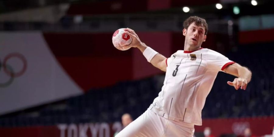 Uwe Gensheimer beendet seine Karriere in der deutschen Handball-Nationalmannschaft. Foto: Jan Woitas/dpa-Zentralbild/dpa