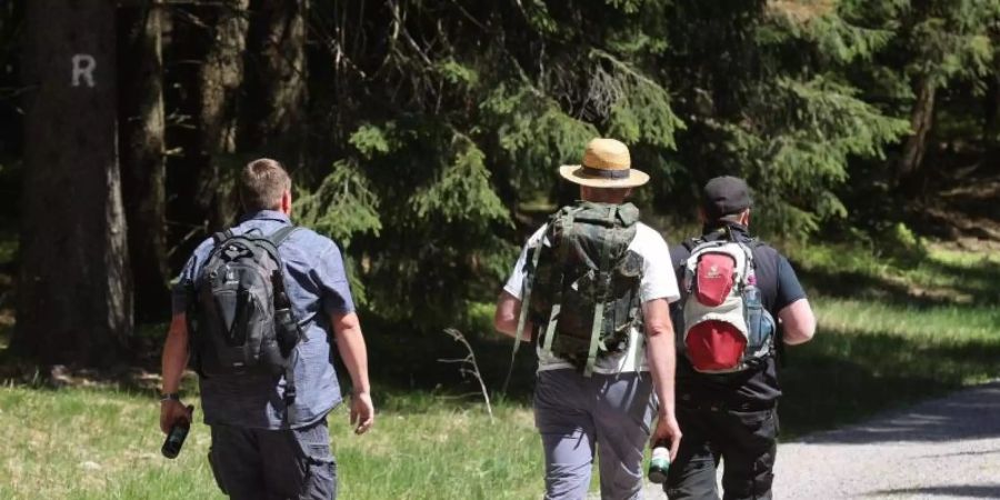 200.000 Kilometer an Wanderwegen stehen in Deutschland zur Verfügung. Foto: Bodo Schackow/dpa-Zentralbild/dpa