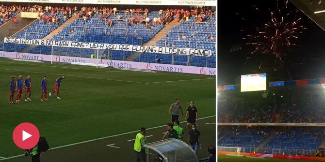 FC Basel Fan Proteste