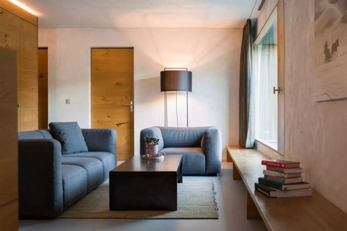 Eine Wohnung im rockresort in Laax. Rockresort Laax