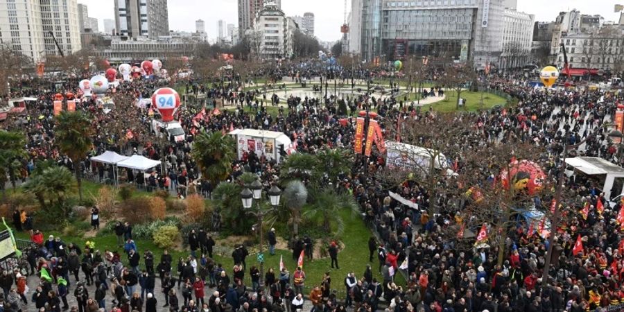 Demonstration in Paris