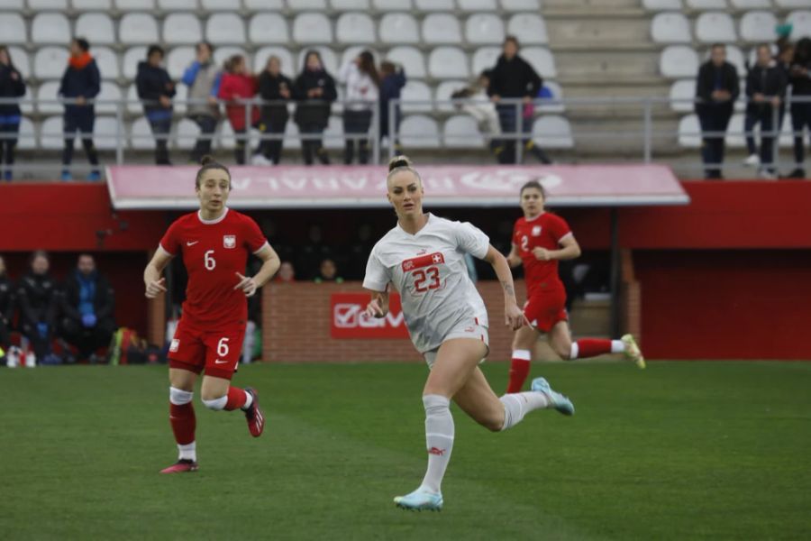 Alisha Lehmann gab vergangene Woche beim Debüt von Trainerin Inka Grings ihr Nati-Comeback.