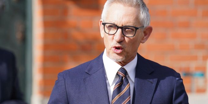 Sorgte mit einem Tweet für Diskussionen: Gary Lineker. lineker bbc