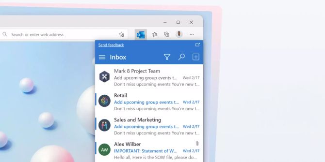 Microsoft Outlook Edge