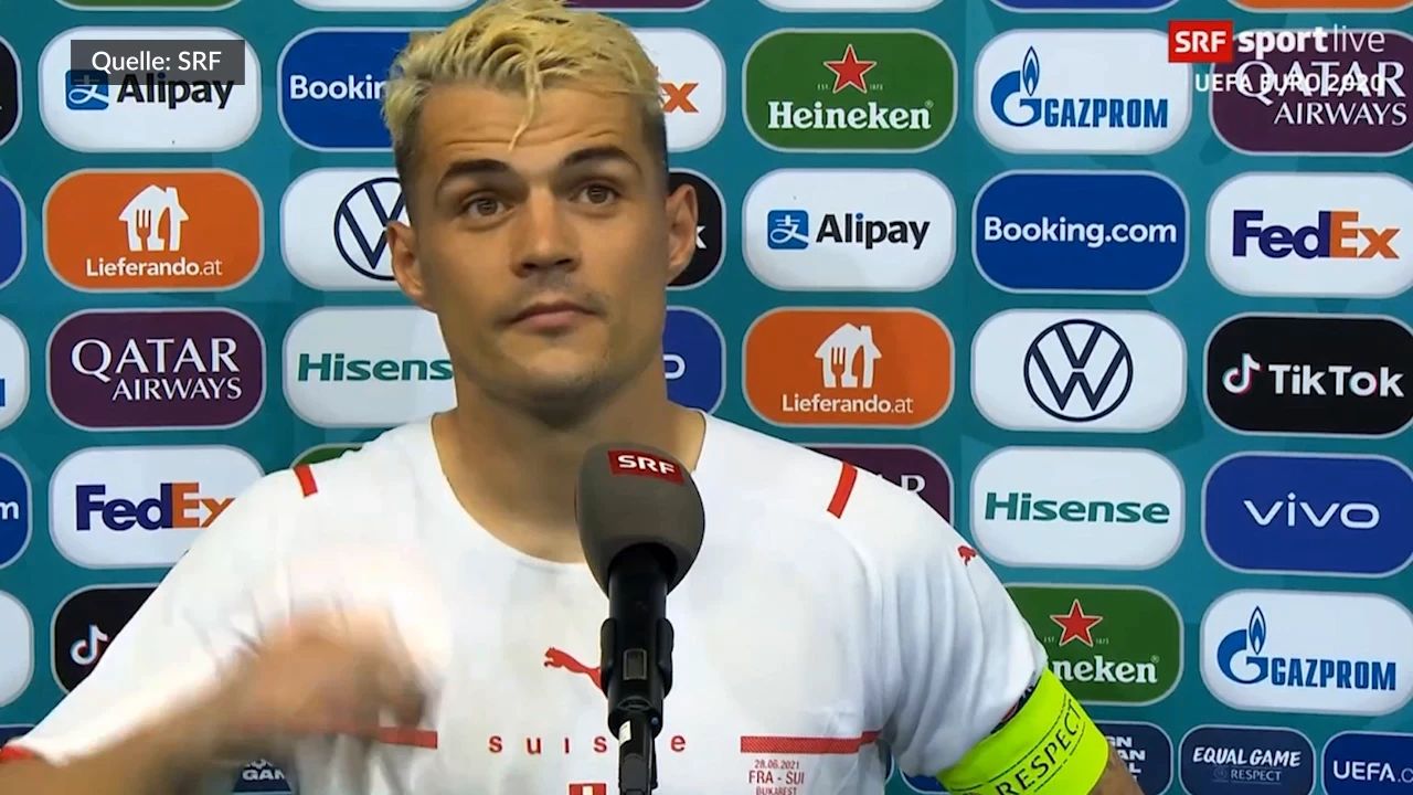 Euro 2020 - Granit Xhaka: «Wir haben vielen das Maul gestopft»