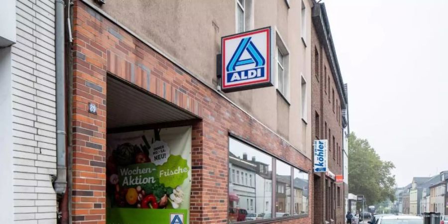 Die Verkaufsräume im Aldi-Stammhaus in Essen sollen nach einem Jahrhundert Lebensmittelhandel künftig anderweitig genutzt werden. Foto: Marcel Kusch
