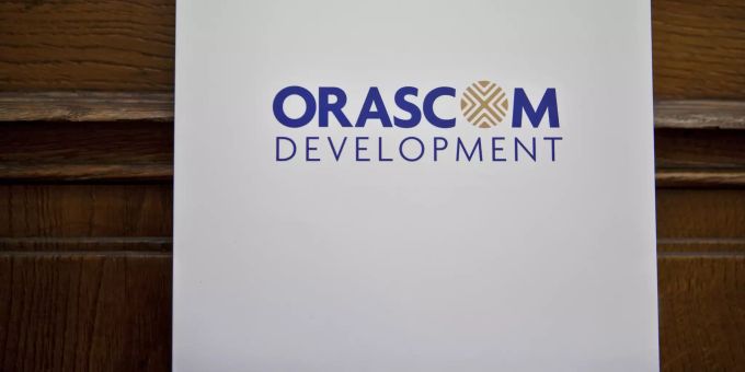 Logo der Orascom Development. ORASCOM DEVELOPMENT,