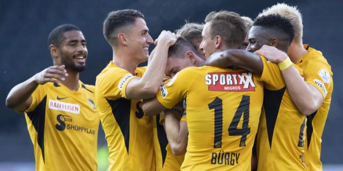 Grund zum Jubeln: YB besiegt den FC Zürich mit 4:0. YB FCZ