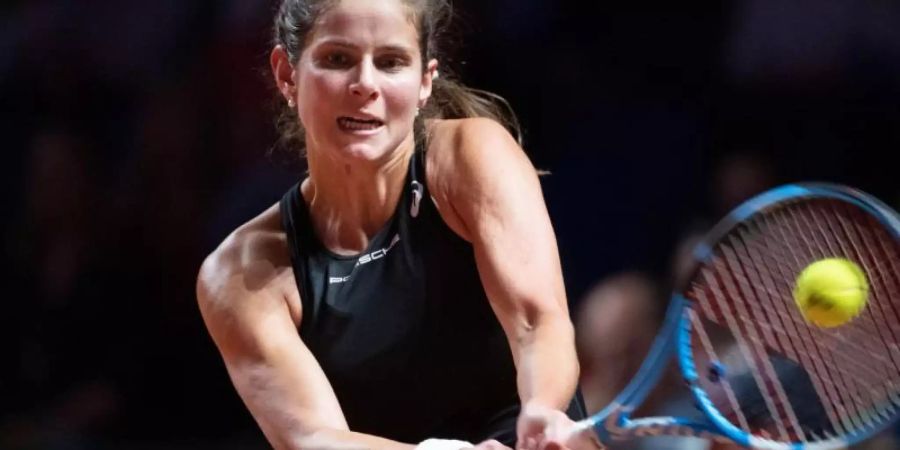 Gibt ihr Comeback bei den French-Open: Die deutsche Tennishoffnung Julia Görges. Foto: Marijan Murat