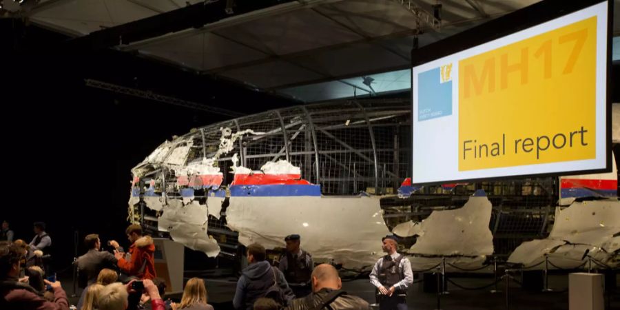 Der MH17-Flug wurde gemäss dem Gericht von einer russischen Luftabwehrrakete getroffen.