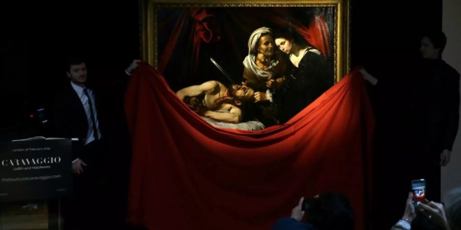 Der «Dachboden-Caravaggio» ist erstmals öffentlich zu sehen