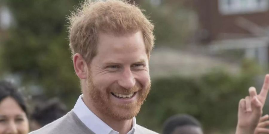 Eine Gratulation für Prinz Harry. Foto: Arthur Edwards/The Sun/PA