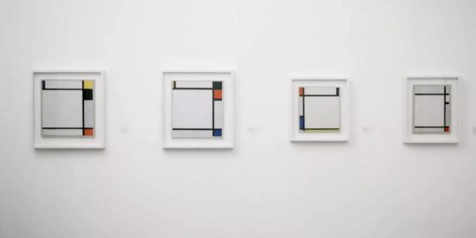 In Fondation Beyeler - Mondrian als Landschaftsmaler
