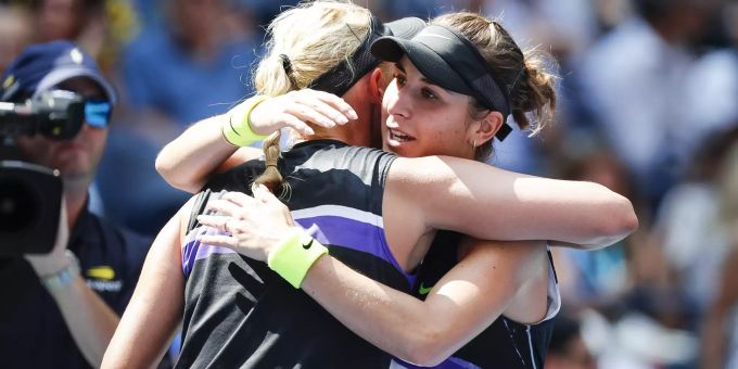 Belinda Bencic und die Kroatin Donna Vekic sind neben dem Platz gute Freundinnen. Belinda Bencic Donna Vekic