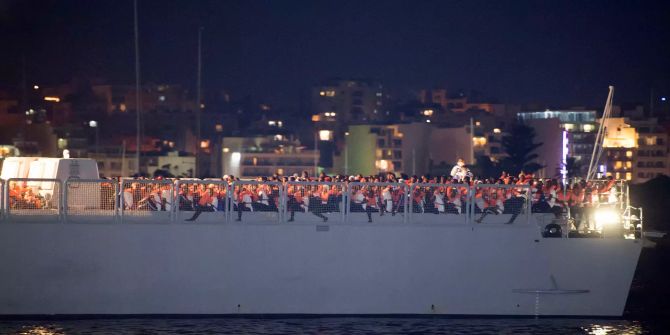 Malta lässt Migranten von «Ocean Viking» an Land