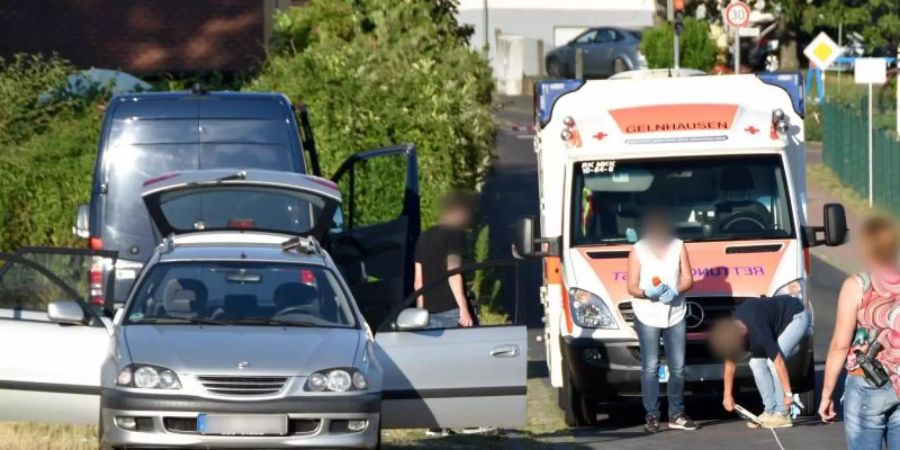Der Ort, an dem sich der mutmassliche Attentäter von Wächtersbach am Montag erschoss. Foto: Moritz Pappert/OsthessenNews