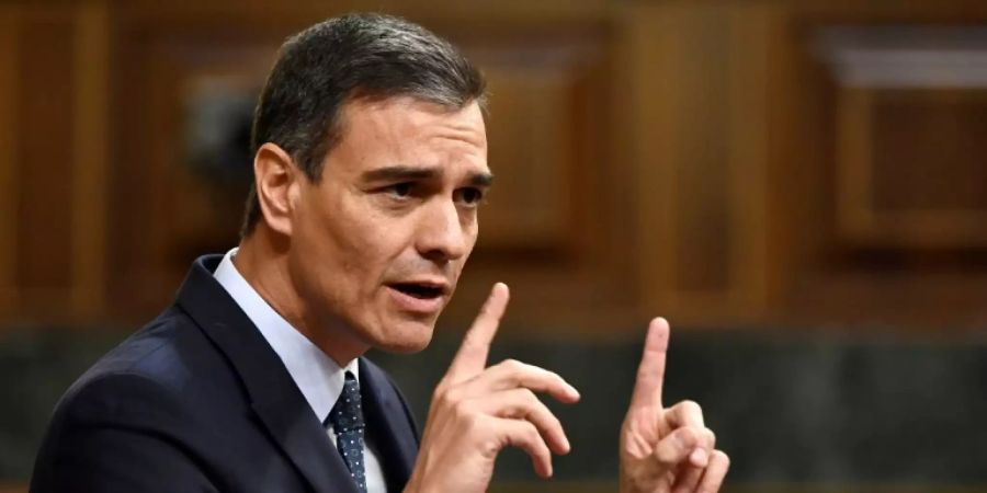 Spaniens Ministerpräsident Pedro Sánchez