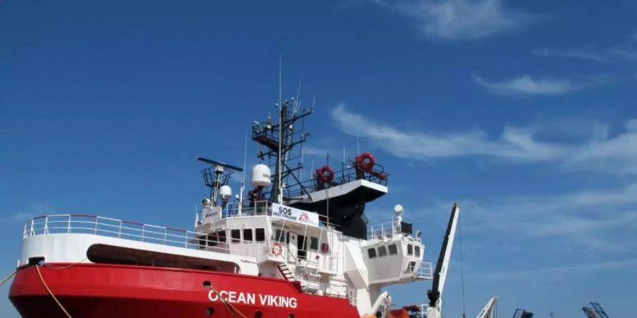 Das Rettungsschiff «Ocean Viking». Foto: Julia Naue