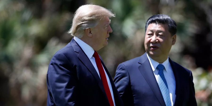 Donald Trump Xi Jinping