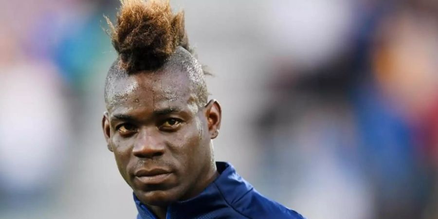 Mario Balotelli spielte zuletzt für Olympique Marseille. Foto: Gian Ehrenzeller/KEYSTONE