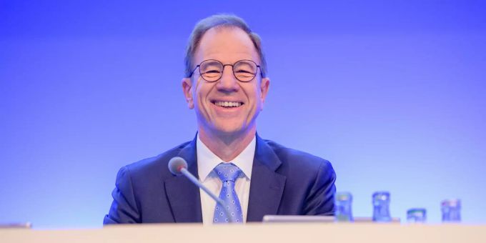 Über den aktuellen Aktienkurs kann er wohl nicht lachen: Reinhard Ploss, Vorstandsvorsitzender von Infineon. Infineon