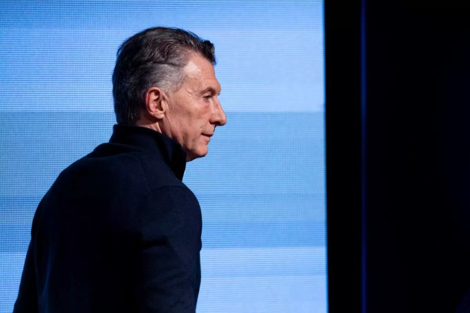 Mauricio Macri, der am Sonntag abgewählte Präsident von Argentinien. Argentinien