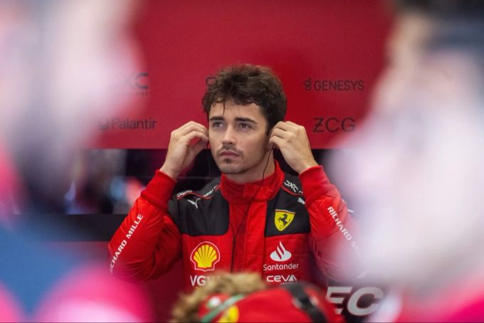 Charles Leclerc (Ferrari) beim Ungarn-GP der Formel 1. Charles Leclerc Formel 1