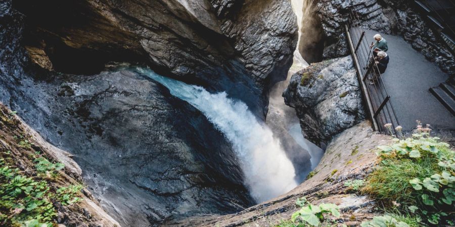 Rosenlaui Schlucht.