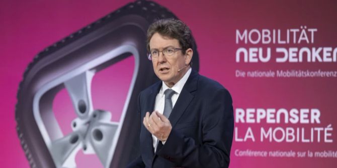 Albert Rösti Mobilitätskonferenz Gotthardtunnel