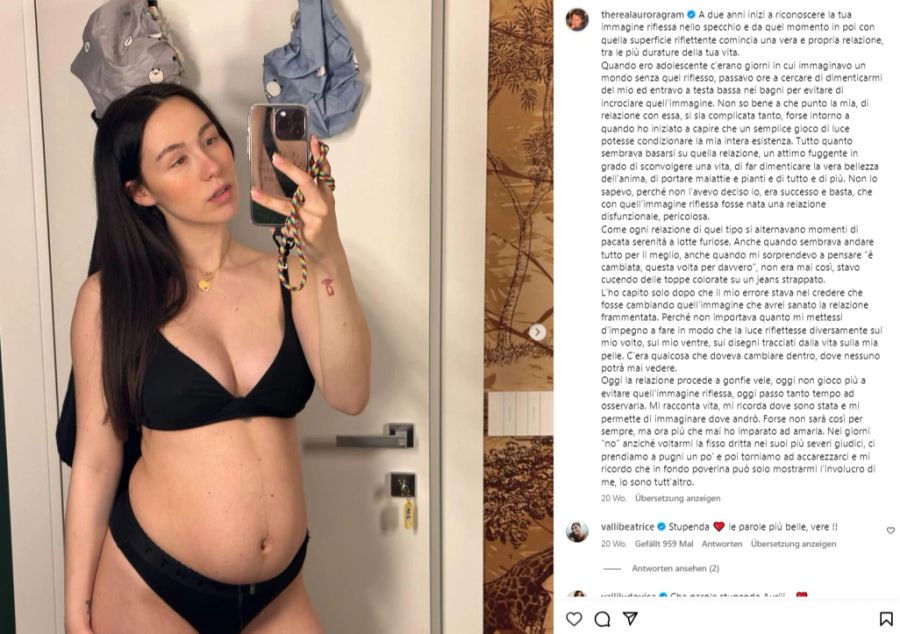 Aurora Ramazzotti zeigt ihren After-Baby-Body.