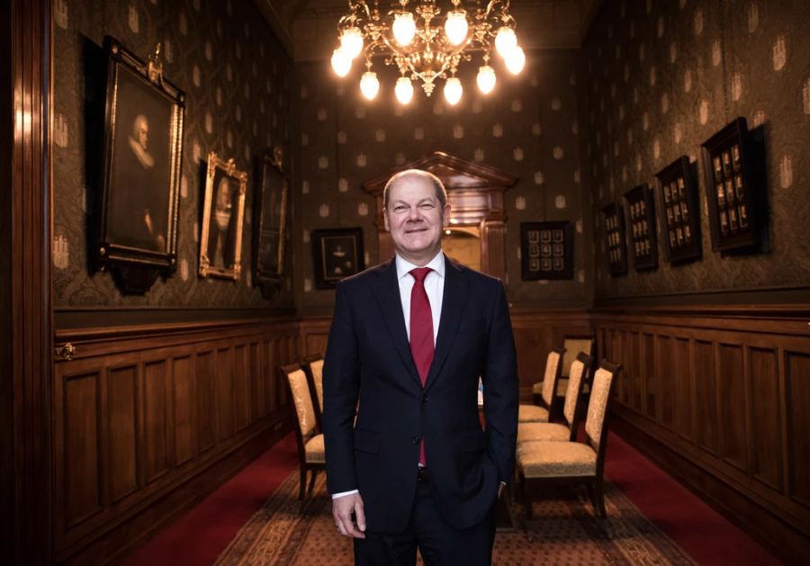 Olaf Scholz Bürgermeister Hamburg