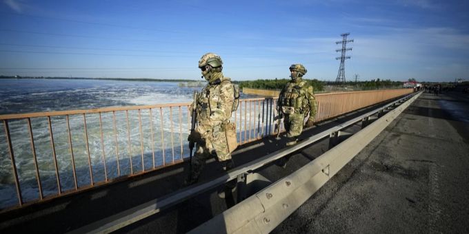 Ukraine War Ukraine Dam