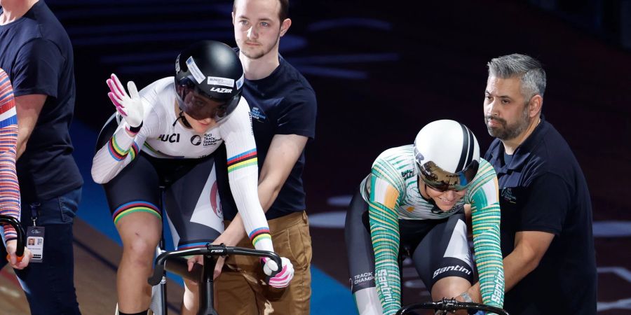 Unter Tränen brach Lea Sophie Friedrich die Champions League ab.