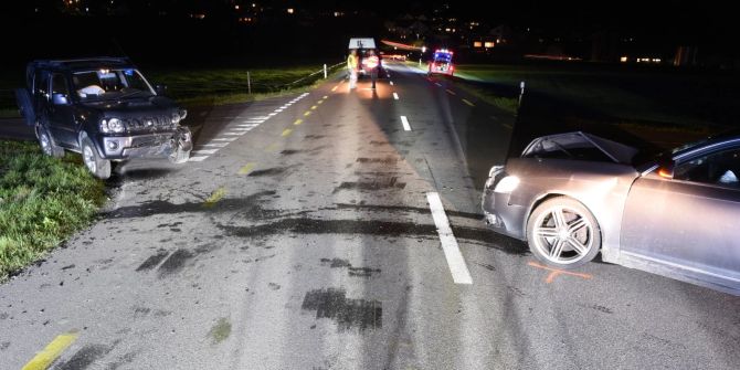 Untervaz: Beim Linksabbiegen mit Auto kollidiert