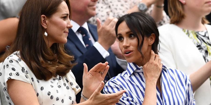 Meghan und Kate verstehen sich nicht sonderlich gut.