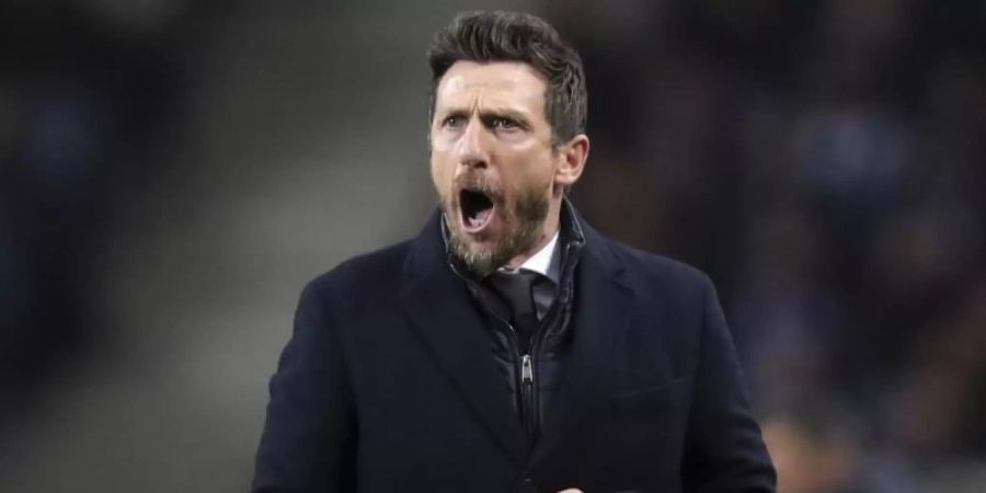 Eusebio Di Francesco ist nicht mehr Trainer bei Sampdoria Genua. Foto: Luis Vieira/AP/dpa