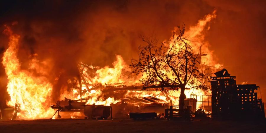 Brand in Rothenburg