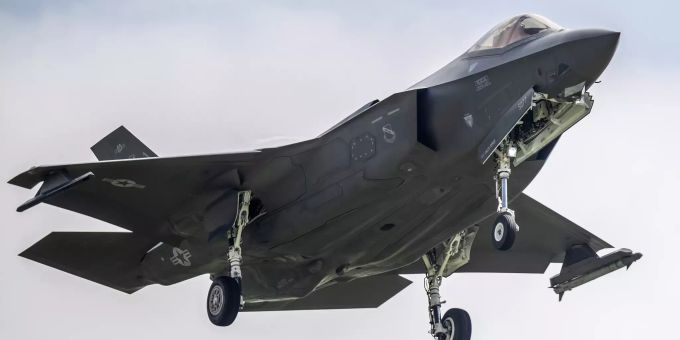 Das Kampfflugzeug Lockheed Martin F-35 A. Die VBS-Chefin Viola Amherd will für fünf Milliarden Franken neue Kampfjets kaufen. Lockheed F-35A nationalrat VBS
