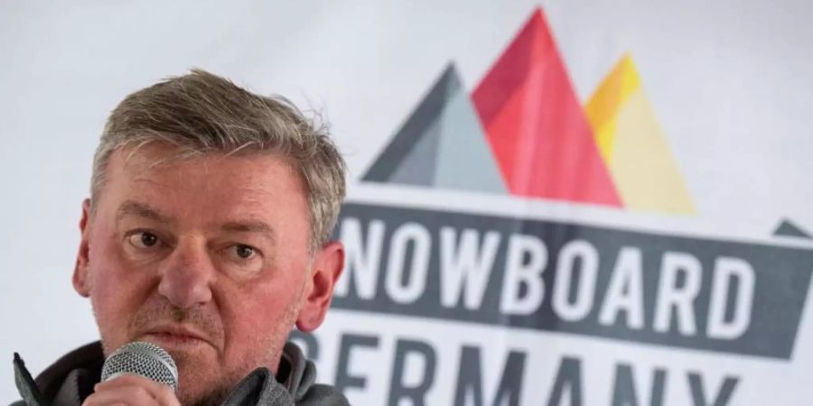 Andreas Scheid ist Sportdirektor von Snowboard Germany. Foto: Lino Mirgeler/dpa