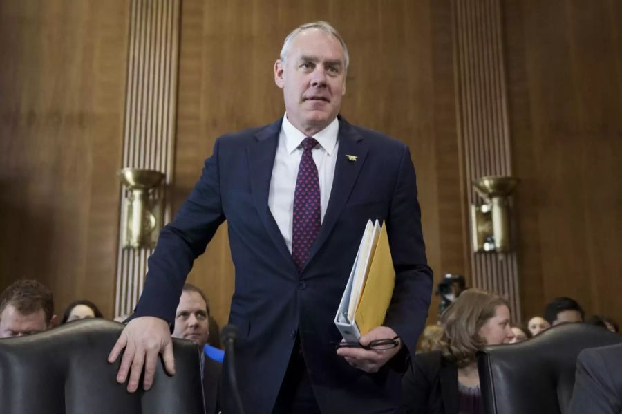 Der ehemalige Innenminister der USA, Ryan Zinke