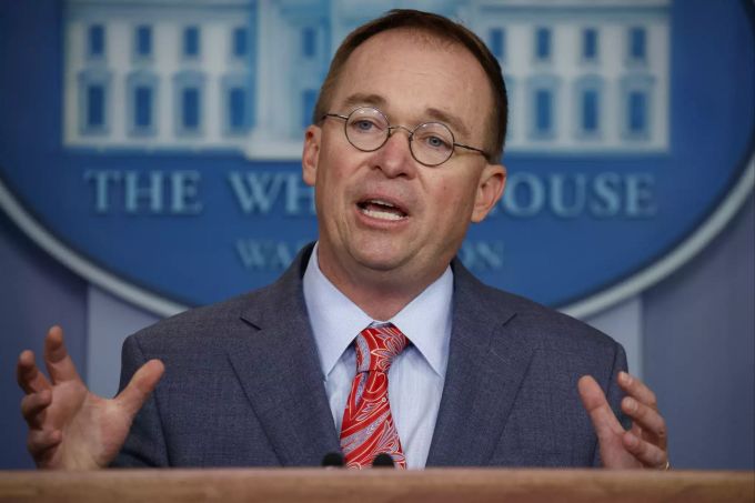 Der Stabschef im Weissen Haus, Mick Mulvaney mick mulvaney
